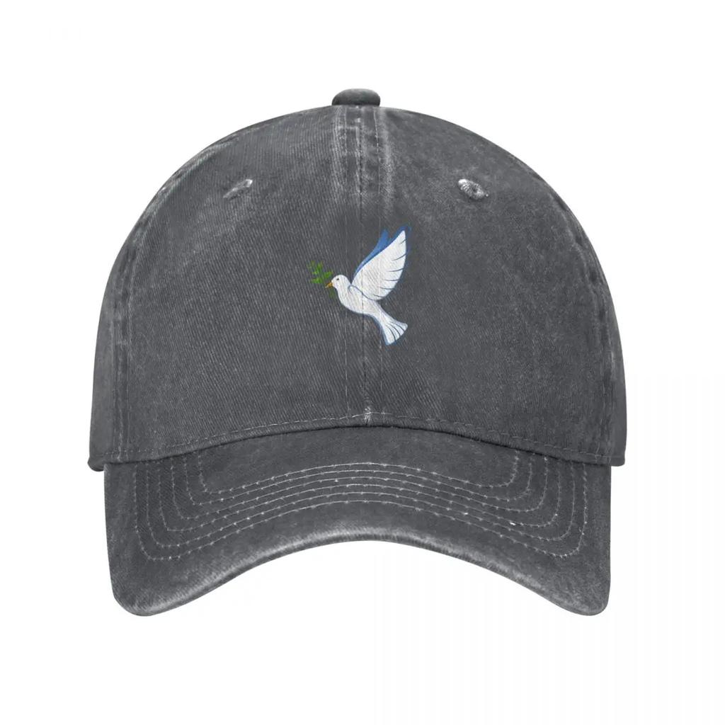 PEACE DOVE SIGN OF PEACE PRINT DESIGN Baseball Cap Luxury Hat Trucker Cap Icon Boy Child Womens