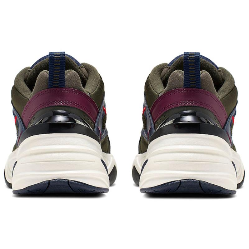 Nike M2K Tekno Midnight Navy Bordeaux Chunky Sneakers AV4789-401