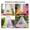 Single Door Color Ceiling Mosquito Net Installation-free Children's Indoor and Outdoor New Crib Mantle Blackout Curtain Folding