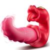 Tongue Licking Vibrator Female Powerful G-Spot Vagina Massager Dildo Thrusting Swing Clitoris Stimulator Women Sex Toy for Adult