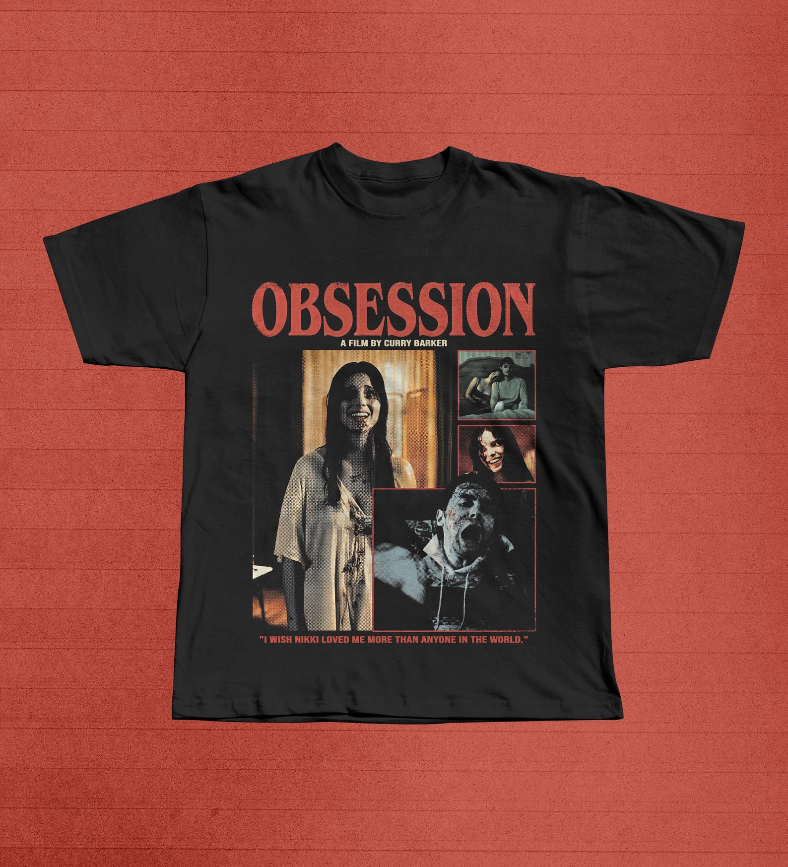 Obsession Movie Shirt, Vintage Gothic Horror Tee, 2026 Thriller Film Lover Gift XL