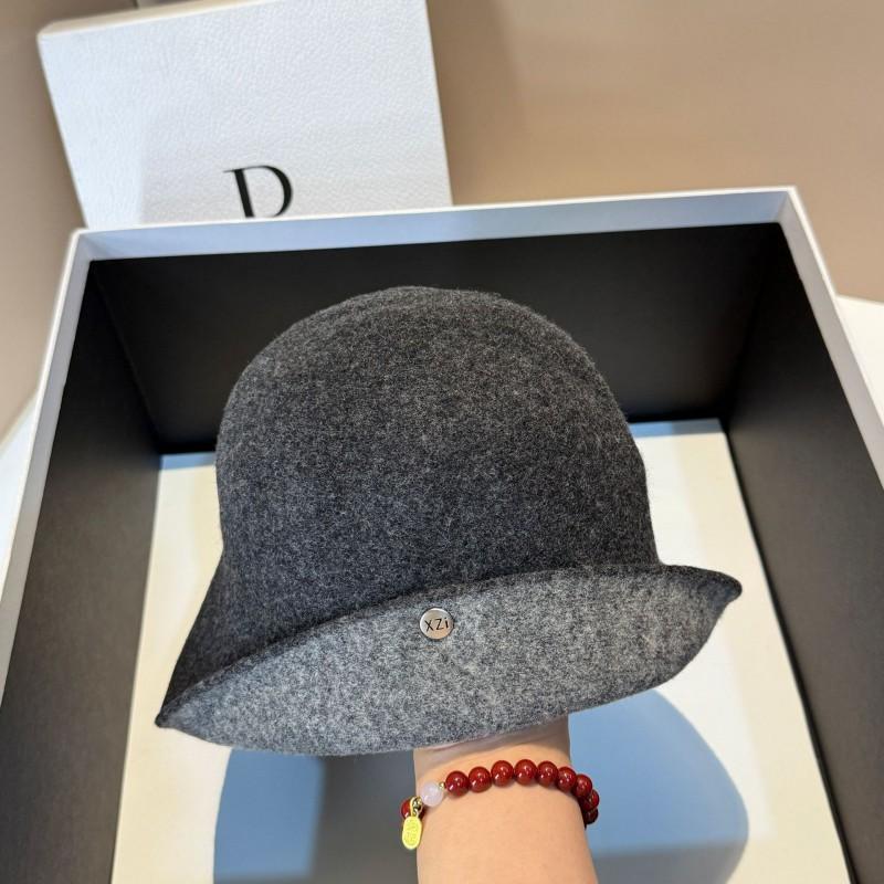 High-Quality Wool Bucket Hat Women - Fall Winter Fashion Casual Sun