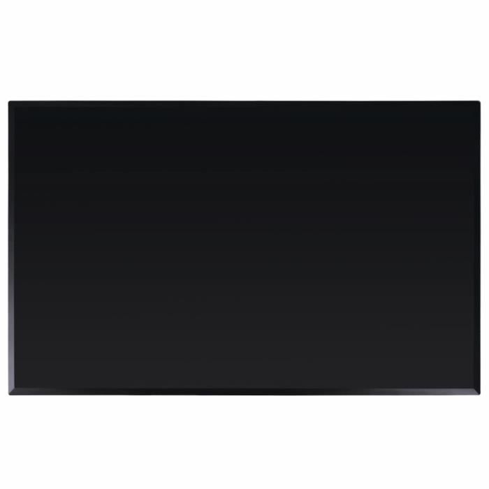 Table rectangulaire VIDAXL en verre trempé 1000 x 620 mm - Noir - Contemporain - 4 personnes