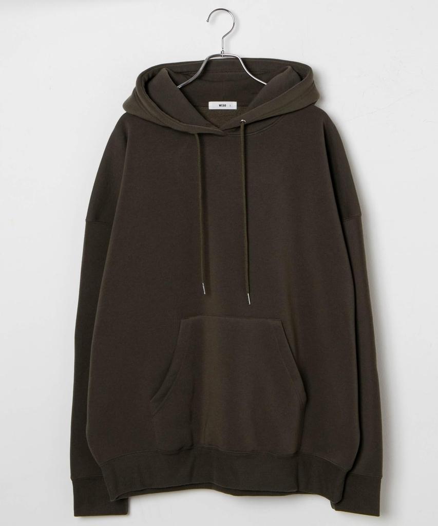 WEGO Large Khaki Pullover Oversized Plus Perfect Gift for and Available Men's Fleece-Lined Hoodie, Sweatshirt, Silhouette, Loungewear, Loungewear,