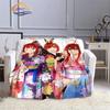 Comic The Quintessential Quintuplets Cashmere Blanket Sexy Anime Girl Flannel Blanke Portable Warm Camping  Soft skin