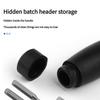 Practical Ratcheting Screwdriver 5 Piece Bit Set Smooth Ratcheting Mechanism Nonslip Handle Compact Storage Solution