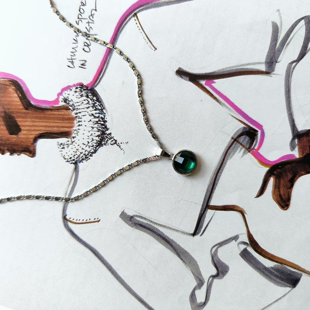 Silver Pendant with Cubic Zirkonia (60002287)