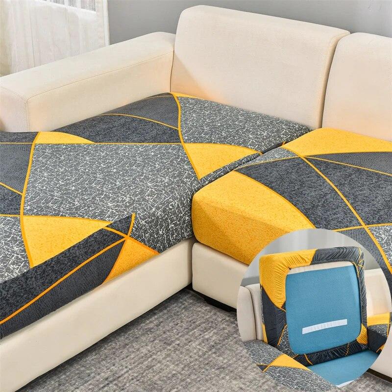 Huse extensibile pentru perne de canapea Huse de perne pentru scaune de canapea Protector de mobilier antiderapant de înlocuire pentru perne individuale
