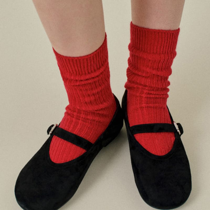 MangoVieleBitte NETTY KNIT GERIPPTE SOCKEN_3FARBEN