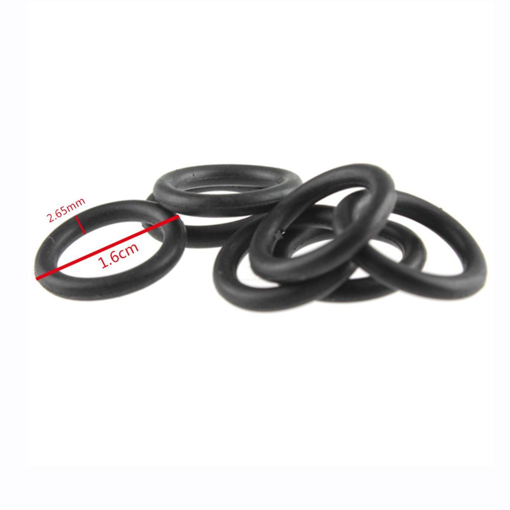 50PCS 16MM O-Ring Set Garden Watering Irrigation Part Gasket Washer Flat Ring Gasket Washer Rubber Ring Faucet Pipe Tube Seal