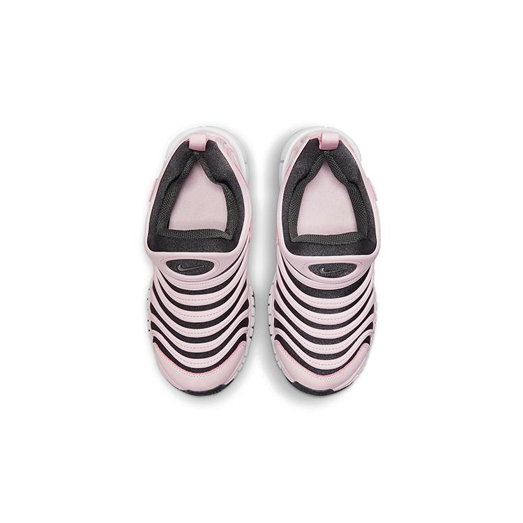Nike Dynamo Free Low Top Sports Casual Shoes Black Pink Children Aged 3 7 Years Old 343738-027
