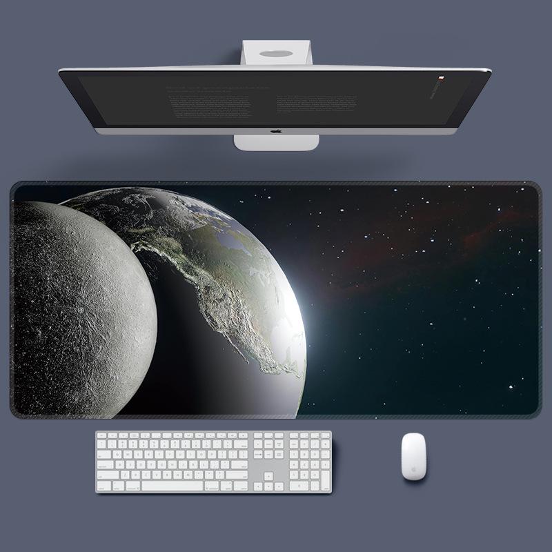 Extra Large Starry Sky Gaming Mouse Pad – Non-Slip, Thick for Dormitory or Office