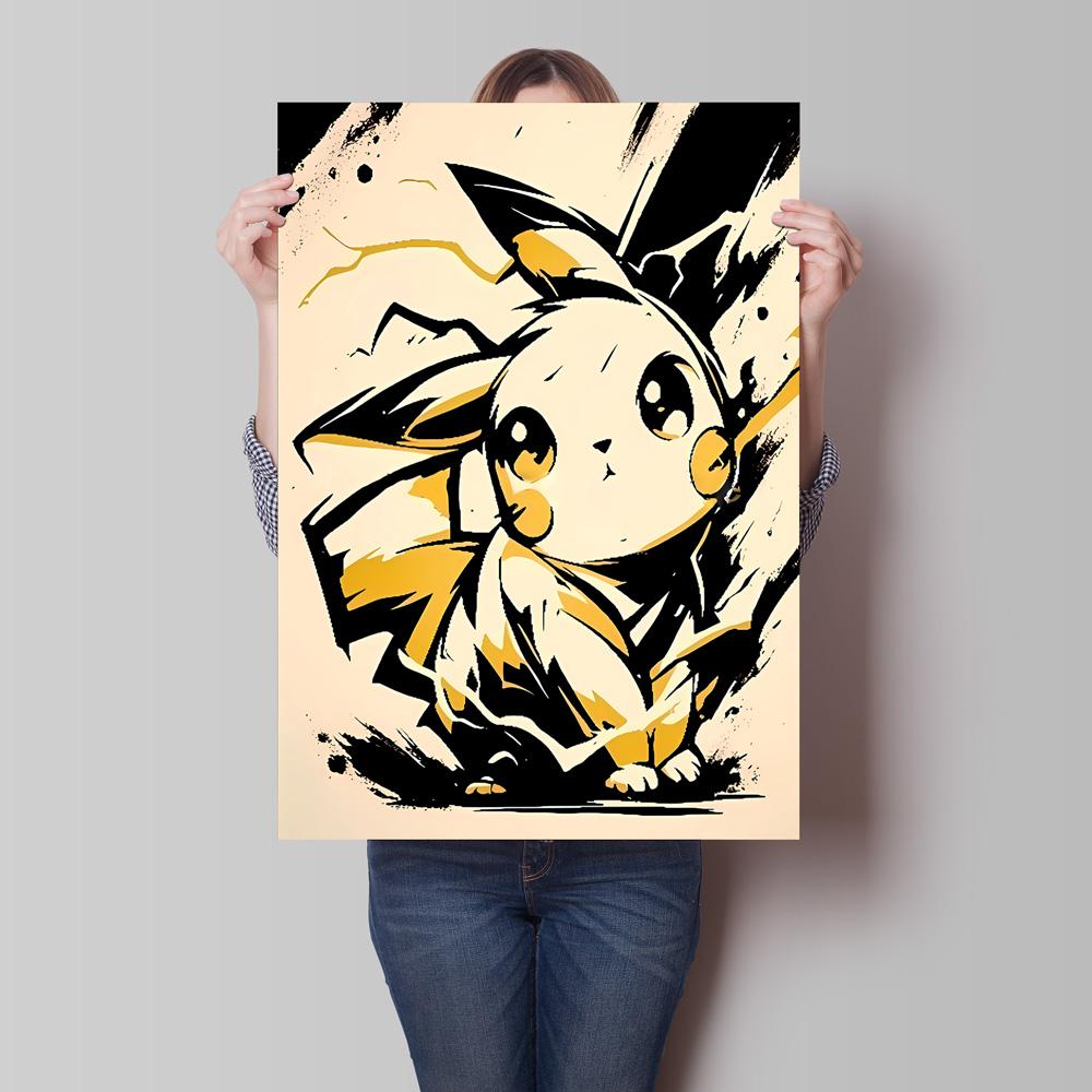 Hot Anime Poster Pokemon Squirtle Canvas Painting Hd Images High Quality Art Home Children's Bedroom Wall Decor Holiday Gifts