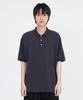 Beulaunyadeu Vintage Cotton Pique Shirt, Dark Navy