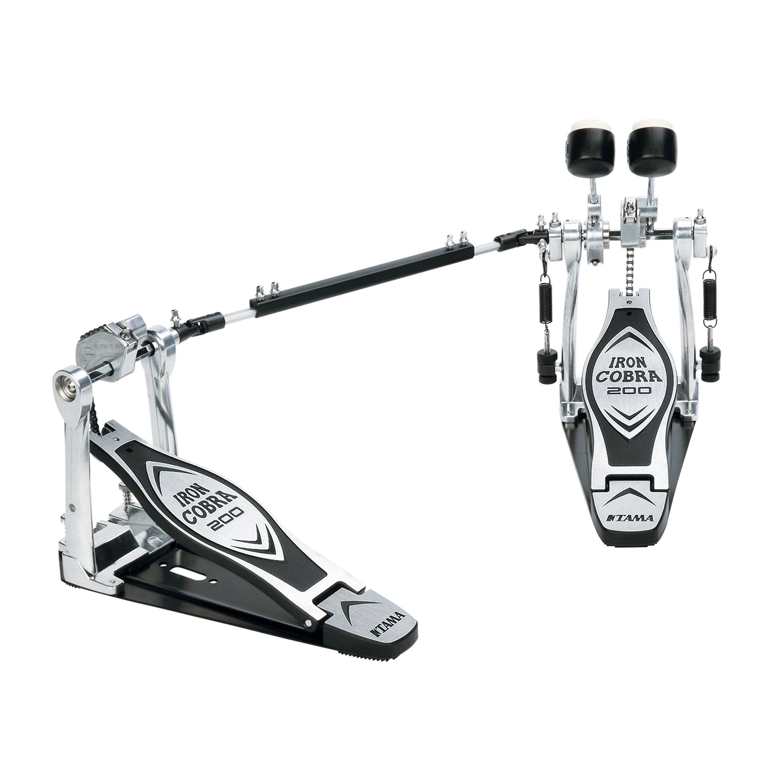 Pedala TAMA Ironcobra 200 Twin Drum HP200PTW negru