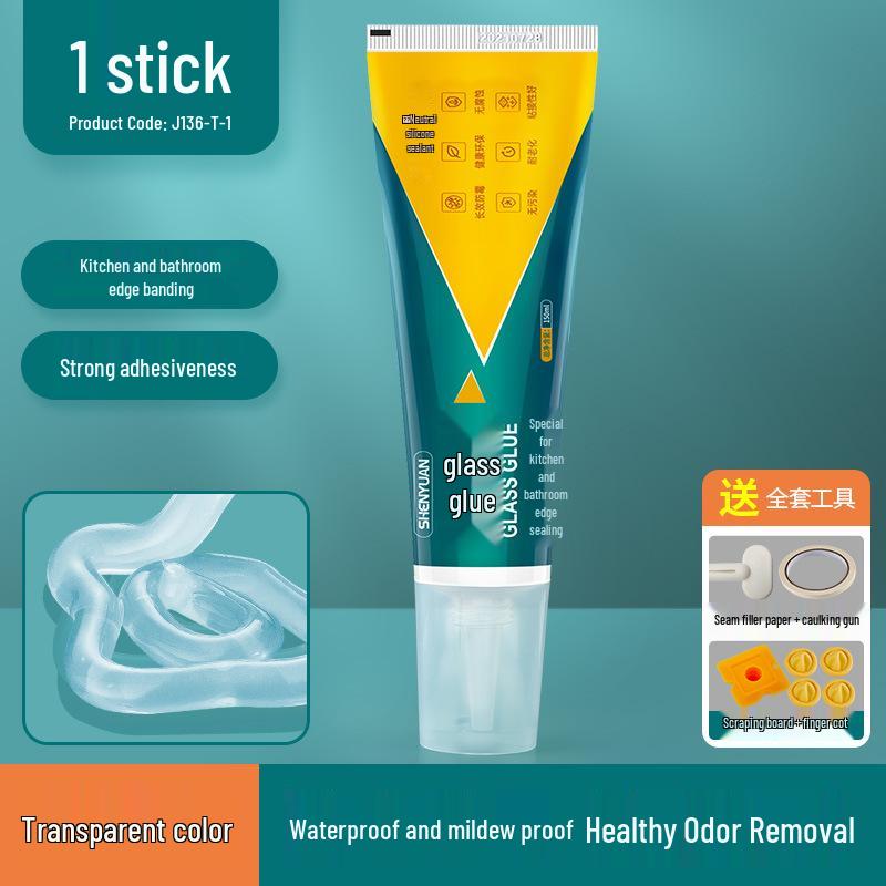 

Прозрачный настенный клей высокой вязкости без гвоздей для зеркал и плиточных полок