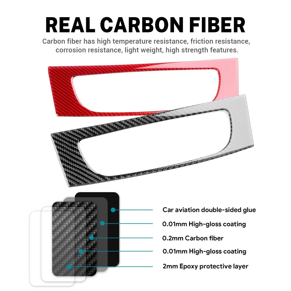 Real Soft Carbon Fiber Sticker For Renault Fluence Megane 3 RS 2009 2010 2011 2012 2013 2014 2015 LHD RHD Car Central Control CD