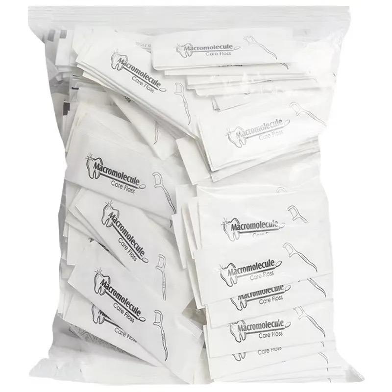 YS00072- Disposable Dental Floss Independent Packaging Portable Dental Floss Rods 300 Pack