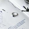 Серебряное кольцо с натуральным сапфиром 1.47ct, вес изделия 2,52 гр (2150510)