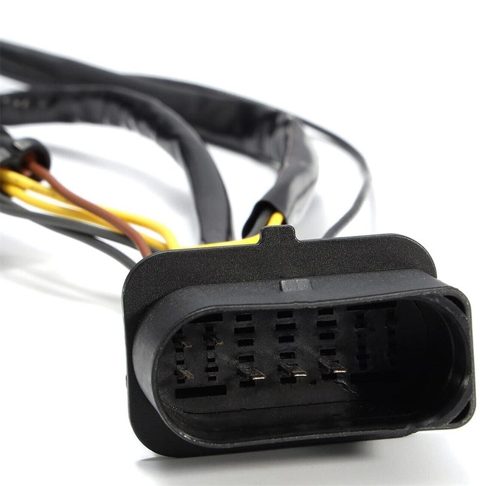 2x Projector Headlight Wiring Harness Converter For Ram 1500 2500 3500 2013-2018