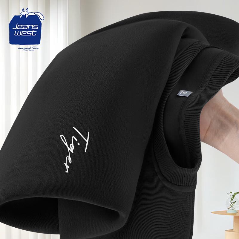 Jeanswest Club Men's Fleece Round Neck Sweatshirt