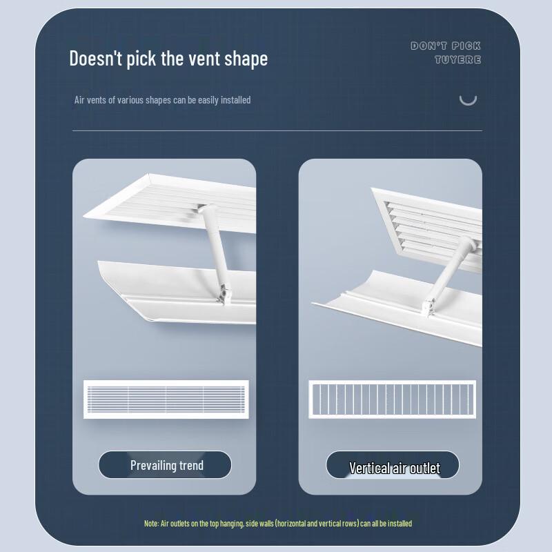 Yimeide FW1256 Central Air Conditioner Wind Deflector