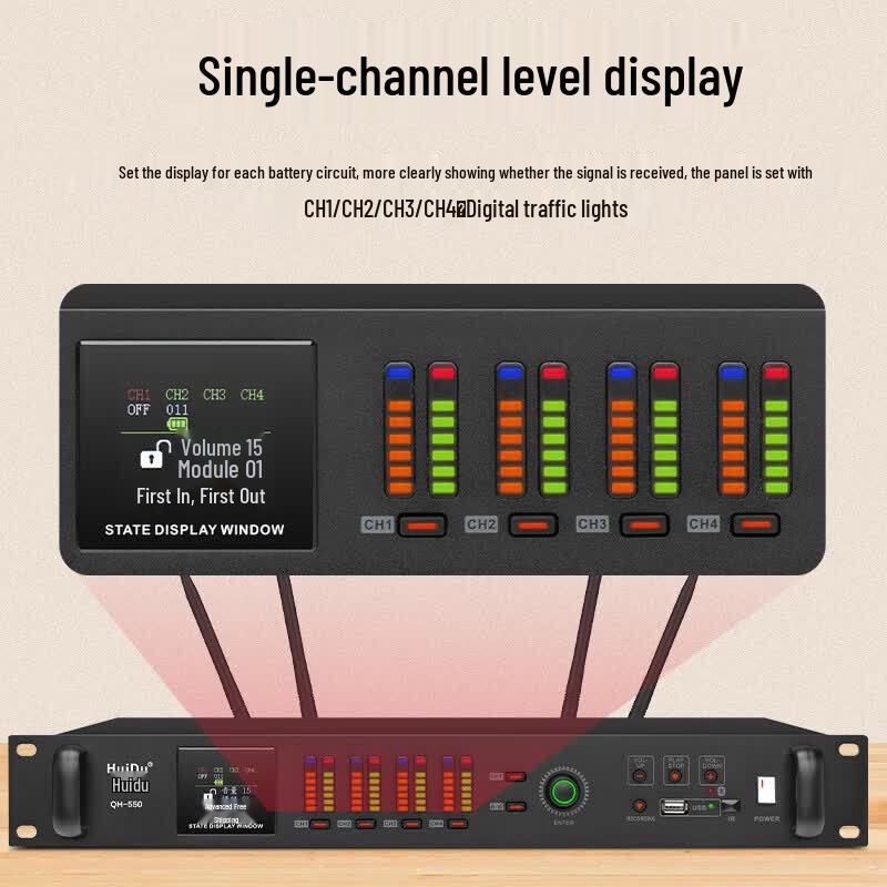 HuiDu QH-550 Wireless Conference Microphone (CN Version)