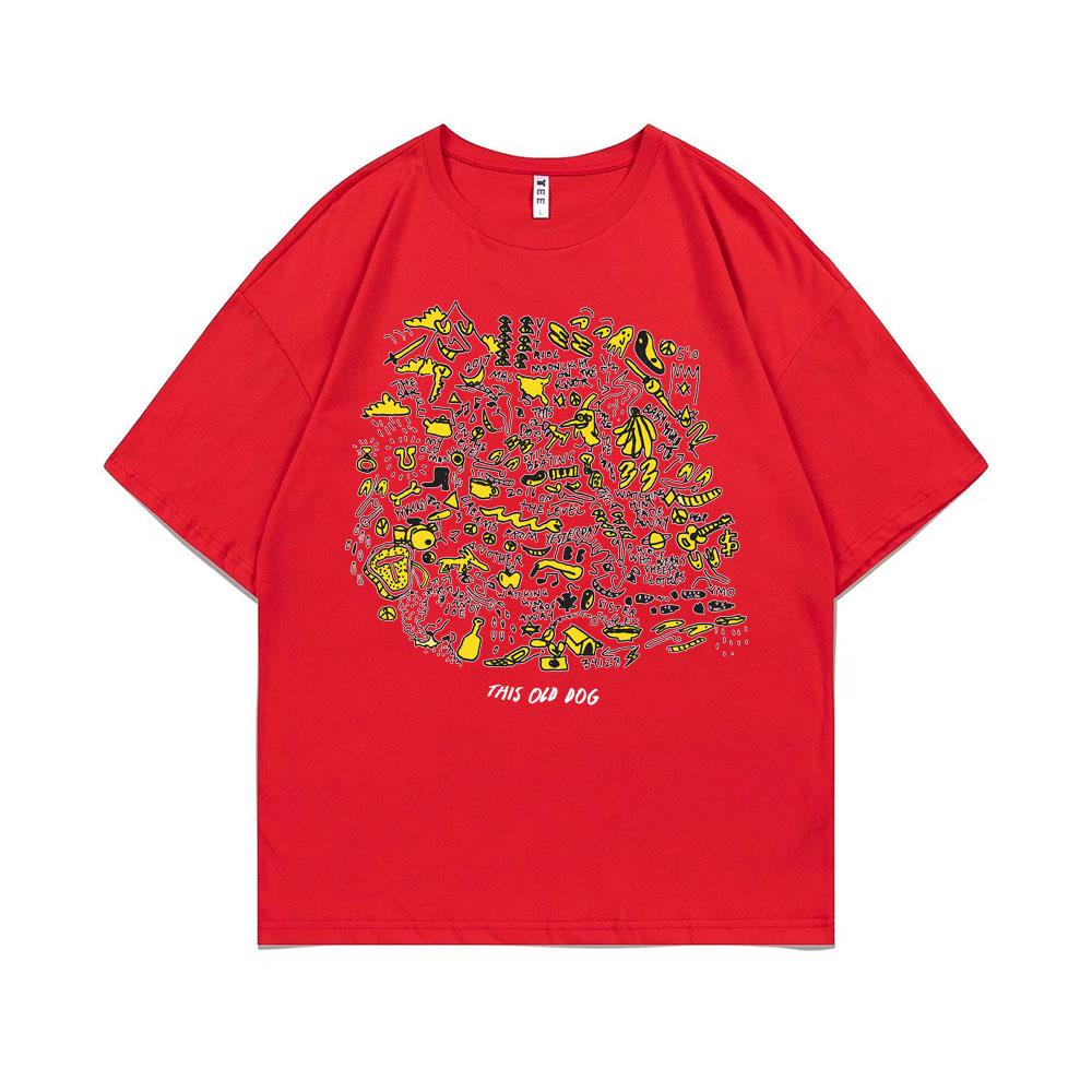 Singer Mac Demarco This Old Dog Album Graphic Tshirt Short Sleeve Men Women Vintage Oversized T-shirts Male Pop Music T Shirts