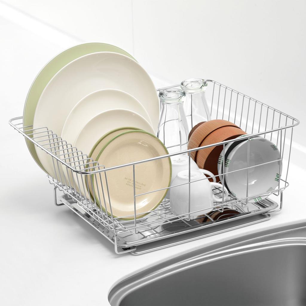 Wahei freiz Large Dish Drainer Basket SUI Gut SUI-6073
