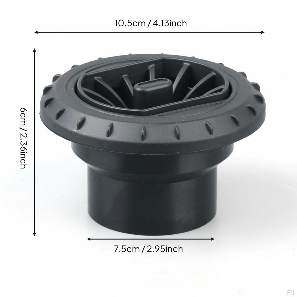 60mm Heater Vent HeatResistant Combustion Degree Rotatable