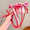 Gradient Silk Yarn Bow Butterfly Hairpin for Kids – Fairytale Style