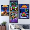 Game M-METROID Classic Vintage Posters Vintage Room Home Bar Cafe Decor Nordic Home Decor
