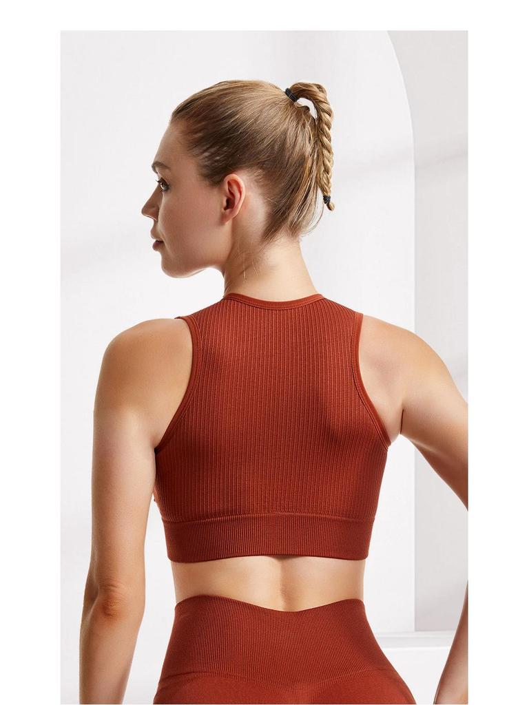 Women's Shockproof Sports Bra: Anti-Sag, Wireless, Sexy Back Yoga Vest