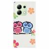 For Xiaomi Redmi Note 13 4G Case Wallet PU Leather Pattern Printing Phone Cover