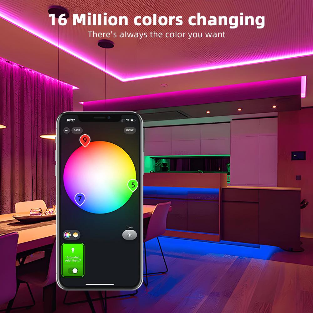 Zigbee 3.0 RGB/RGBW/RGBCCT 3-in-1 Controller 20A for Dimmable LED Strips, Hue-Compatible