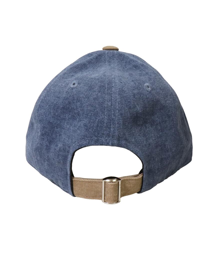 Seullipiseullib Flat Do What You Cant Navy/Brown Cap