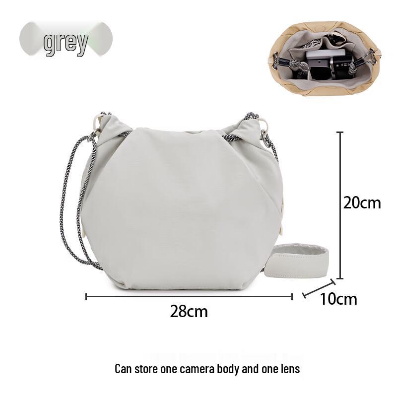 Мягкая плечевая сумка для камеры с завязками