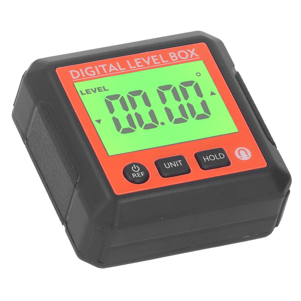 Digital Level Box High Accuracy Magnetic Portable Protractor Inclinometer Angle Gauge for