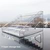 A84E-For Perfume, , Cupcakes& More Compatible 7-Tier Display Stand With Fences For Home Storage