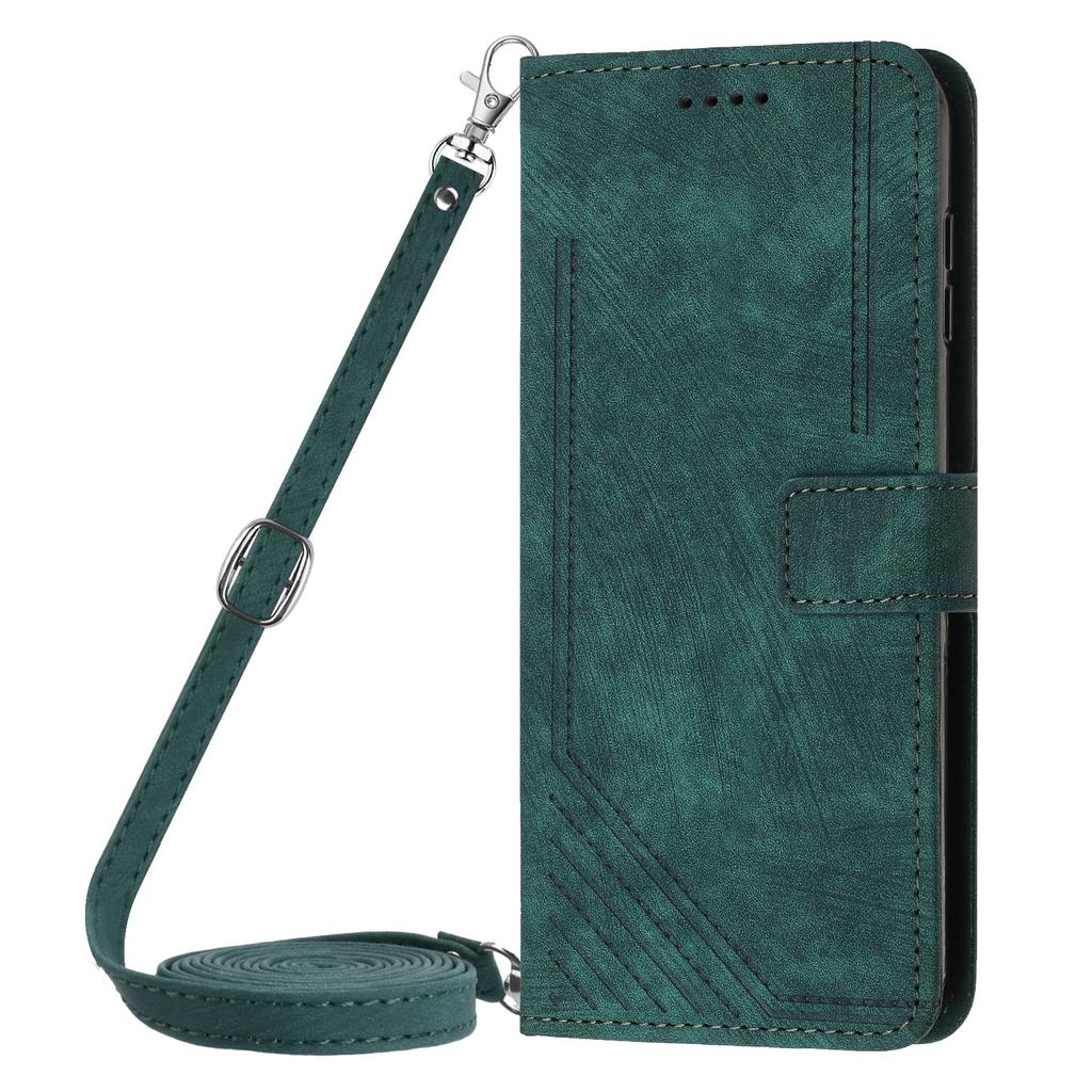 Crossbody Leder Buch Geldbörse Hülle Für iPhone 14 15 Pro Max SE 2022 13Pro 13 12 11 Xr Xs X 8 7 Plus SE2 Klappständer Taschen Abdeckung