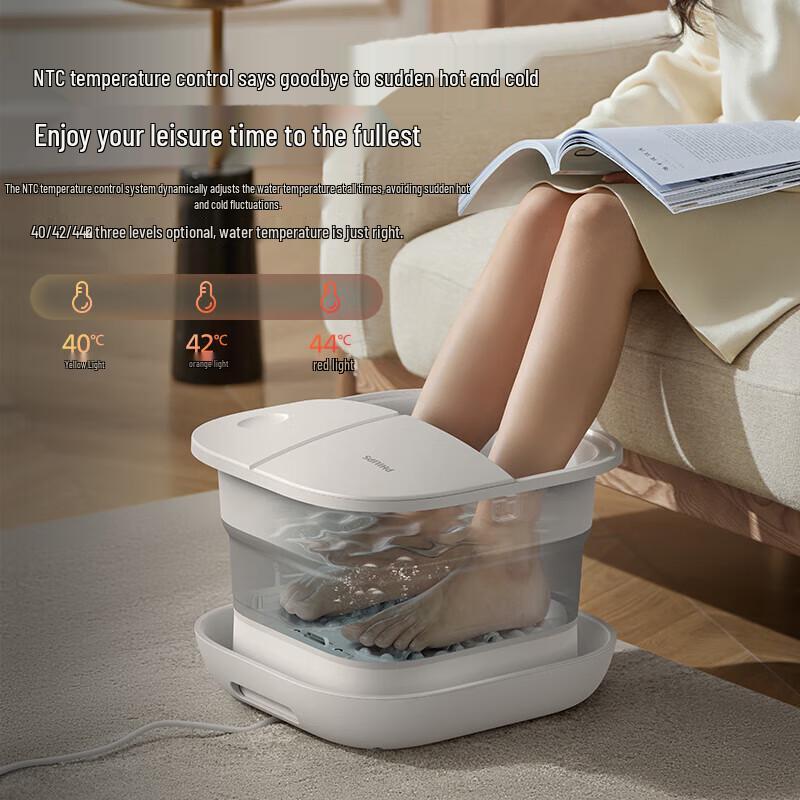 Philips PPM3102F Foldable Foot Bath Massager