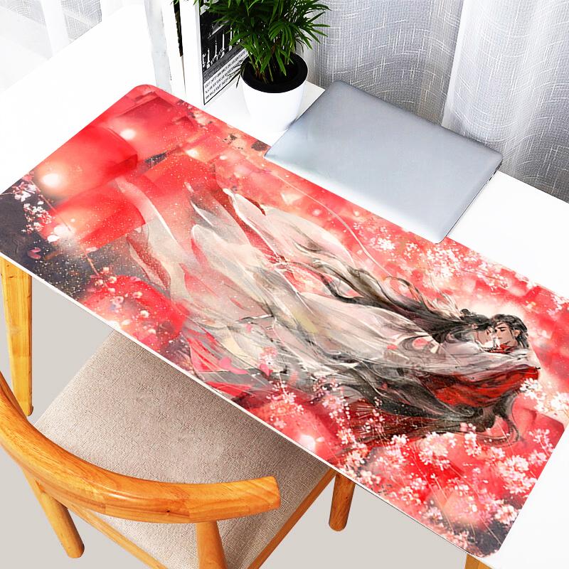 Chinese Anime Mouse Pad Tian Guan Ci Fu Game Computer Desk Mat Non-Slip Office Mouse Mat Large XXL Gaming Mousepad For Best Gift