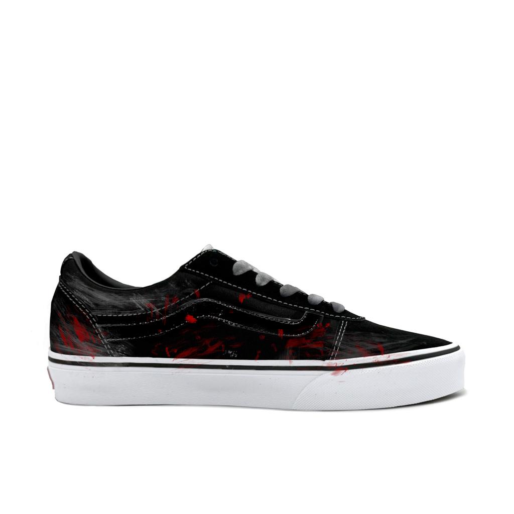 Vans Ward Abrasion Resistant Low Top Skateboard Shoes Women's Red VN0A3IUNIJU(Team613-)