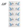Eye Tail Stickers 5 Sheets Glitter Butterfly Stickers Temporary Face Tattoos for Kids Party Kids Cartoon Decals Festival Makeup Decor Easy Makeup