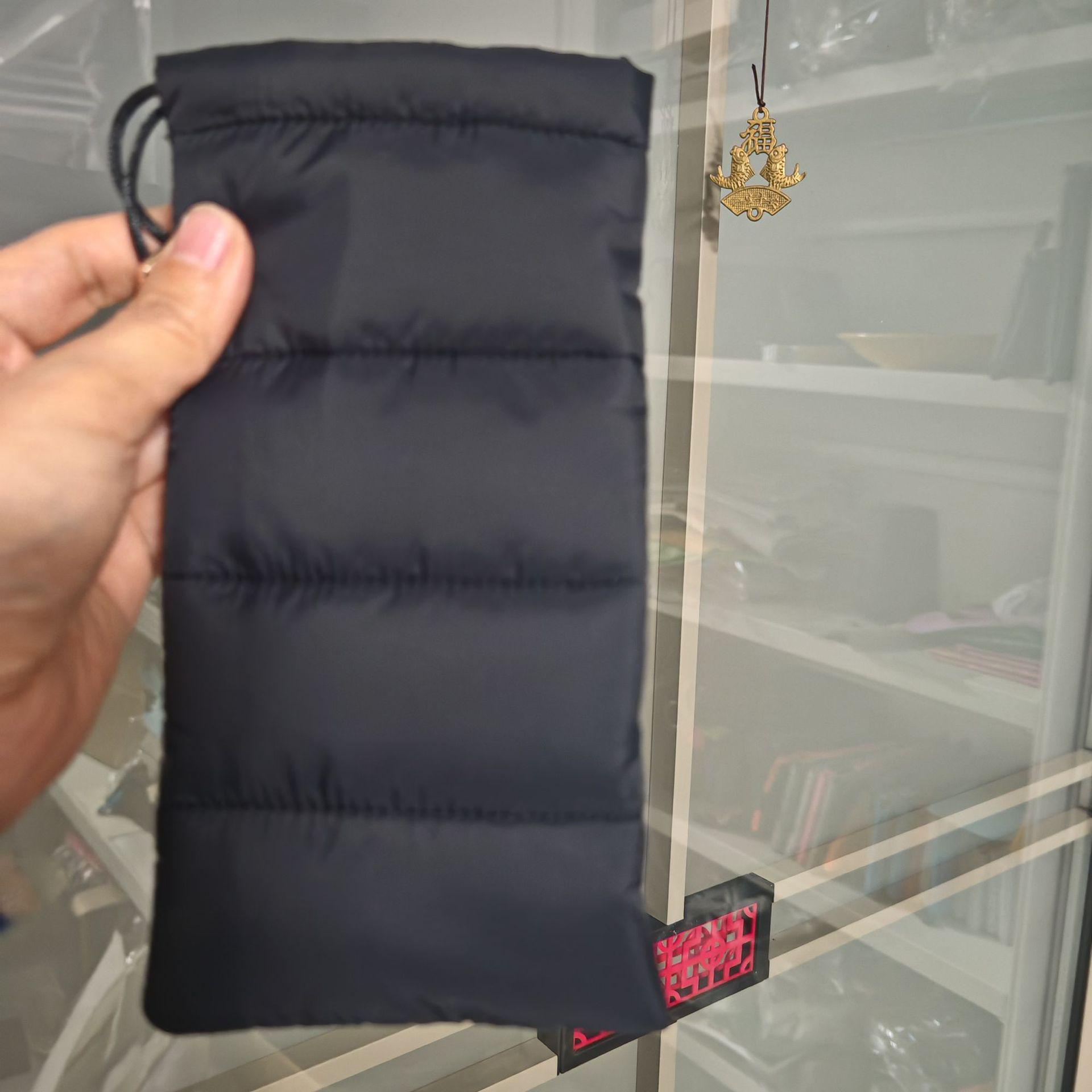 

Портативный теплый хлопковый чехол для очков и горнолыжных масок с петлей для подвешивания 10x19