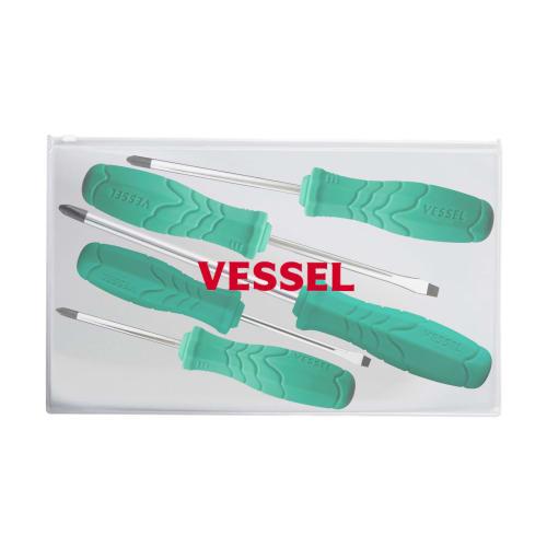 VESSEL Sepadora Eco Driver with Case 5 Piece Set 550-5PS