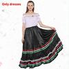 Womens Ethnic Western Dress With Lace And Embroidery Design For Halloween Daily