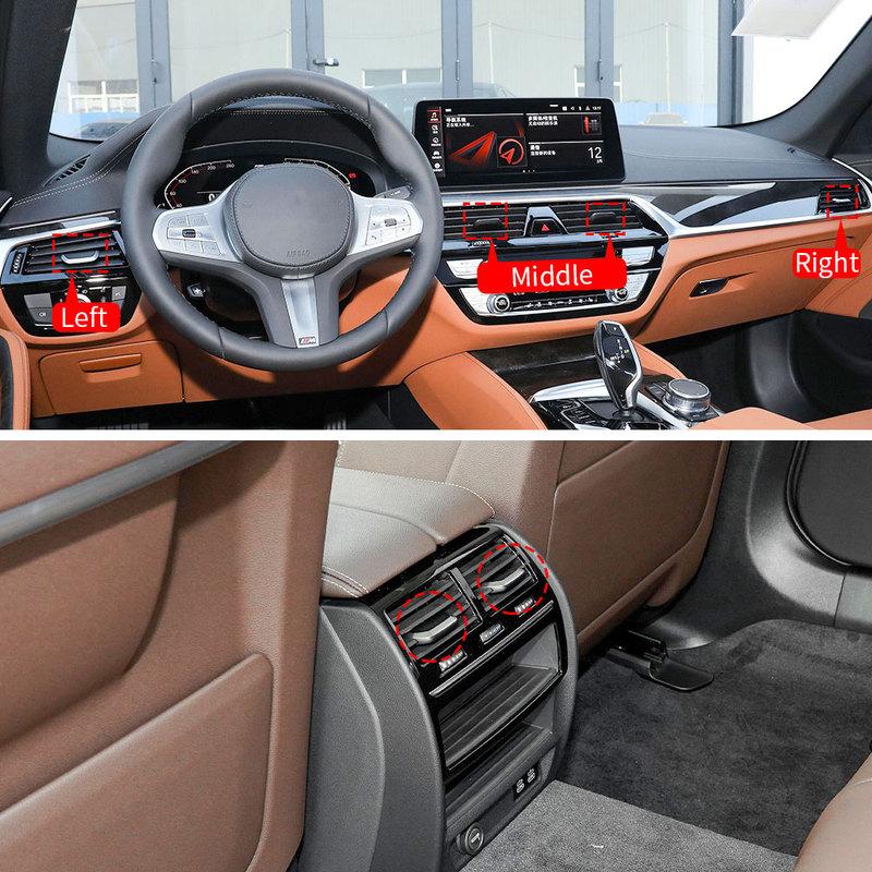 For BMW G30 G32 Car Front Rear AC Vent Grille Air Conditioning Outlet Repair Accessory For BMW 5 6 Series 520 523 528 630 640