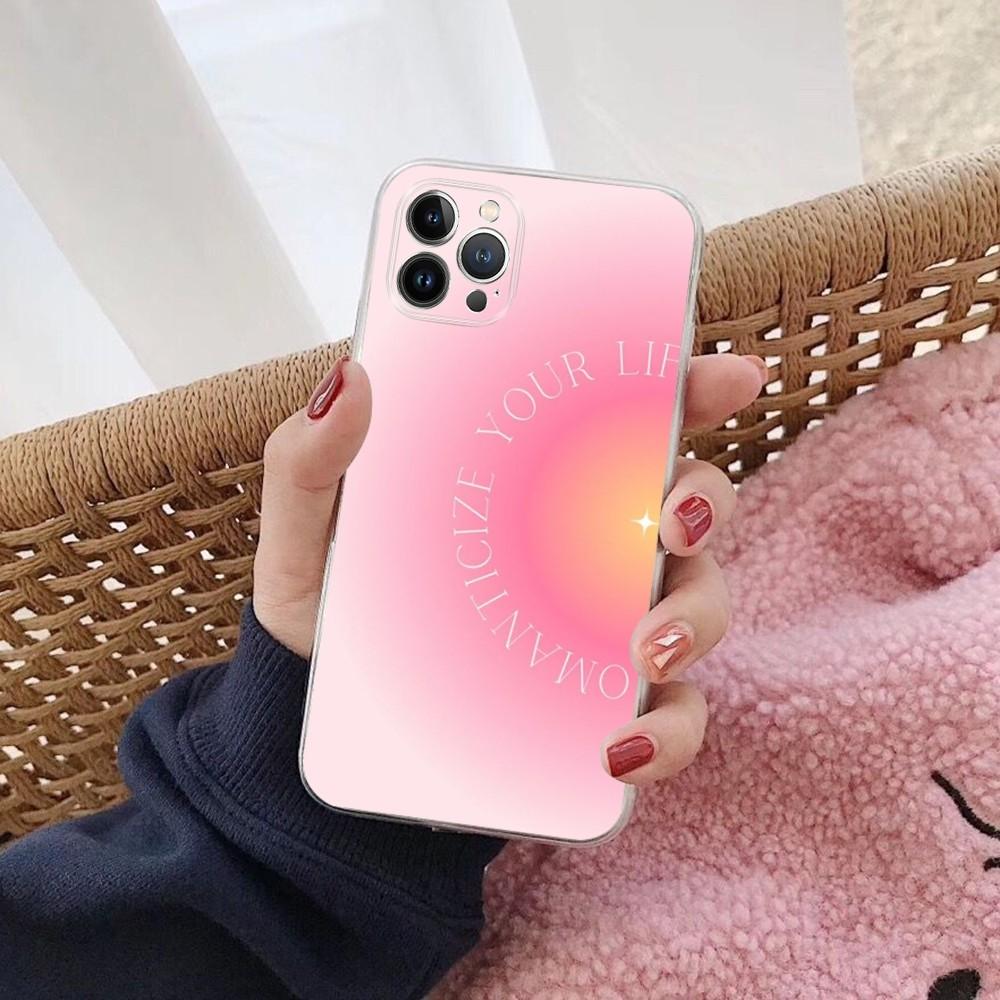 Aura Quotes Phone Case For iPhone 15 14 11 12 13 Mini Pro XS Max Cover 6 7 8 Plus X XR SE 2020 Funda Shell