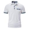 2024 Herren Europäische Größe Sommer Lässig Locker Sitzen Revers T-Shirt